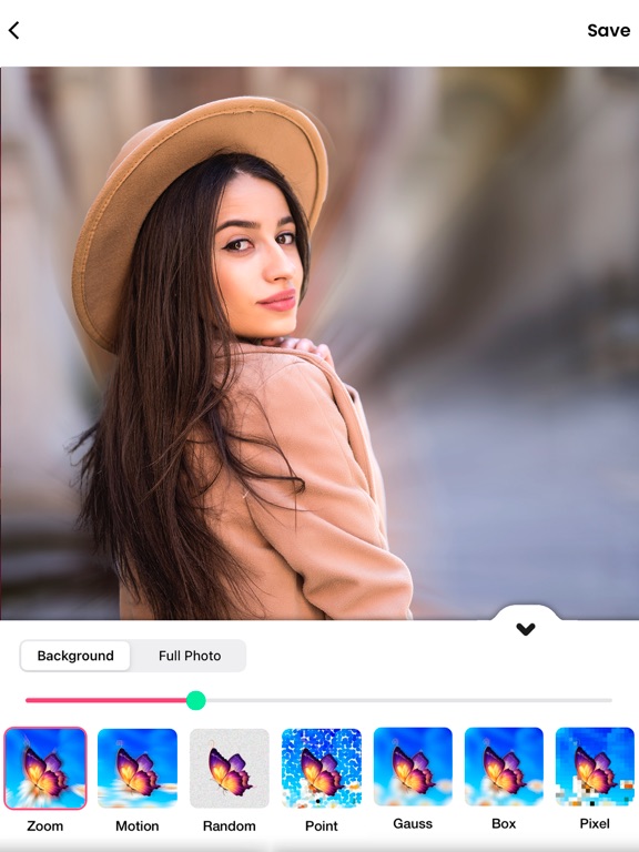 Motion Blur Effect - Blurry iPad screenshot 5 - Graphics & Design app