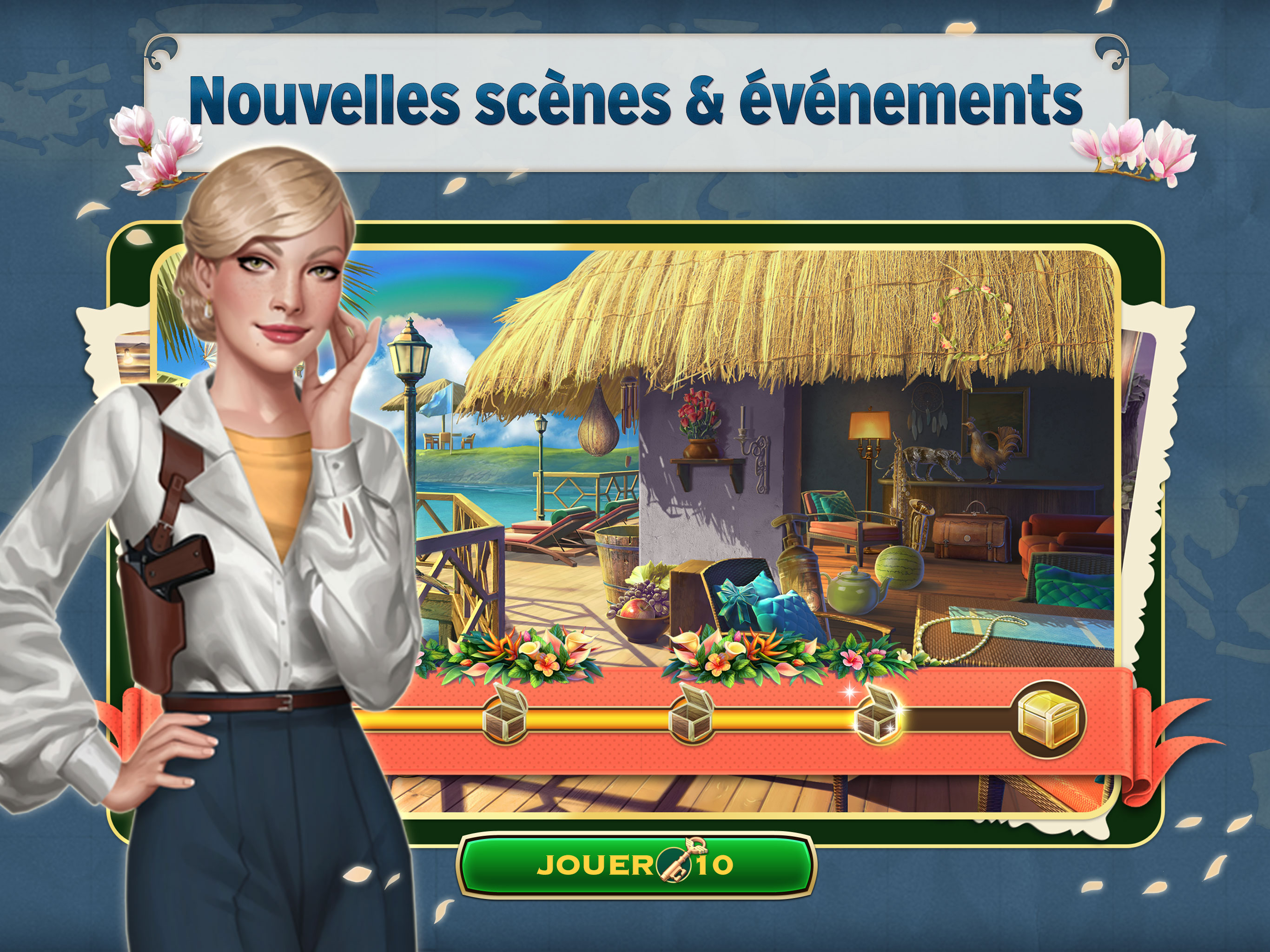 Pearl's Peril: Objets cachés