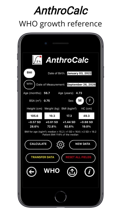 AnthroCalc