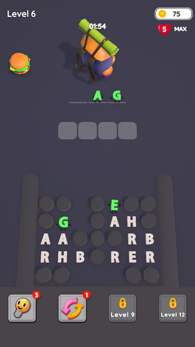 Letter Jam Puzzle Screenshot