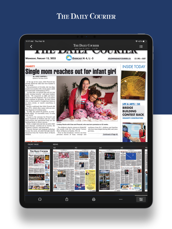 Screenshot #5 pour Kelowna Daily Courier