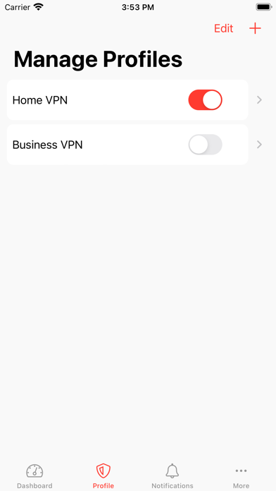 Screenshot #2 pour Securepoint VPN Client