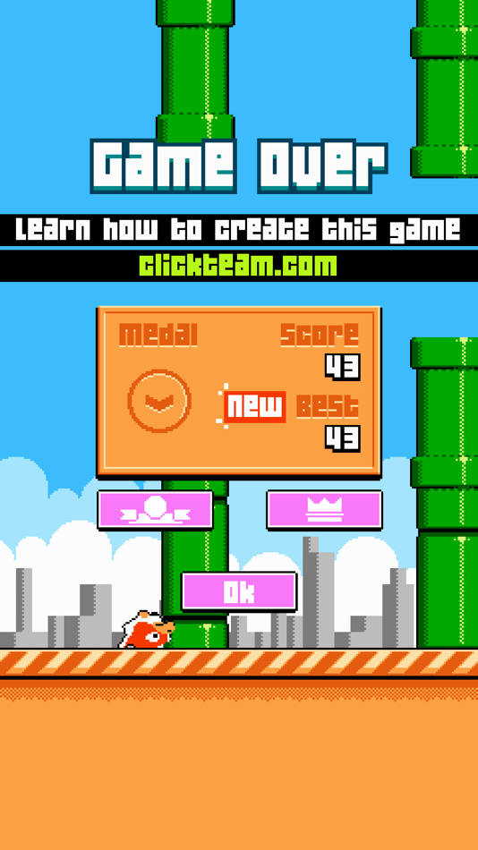 #5. Faulty Flap (iOS) Bởi: CLICKTEAM LLC USA