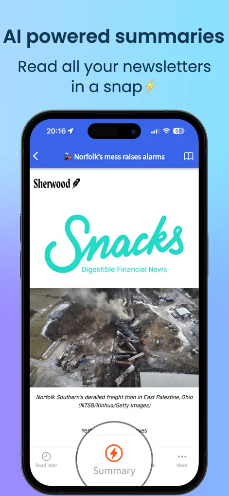 Newsletter Reader - Productivity App | MWM
