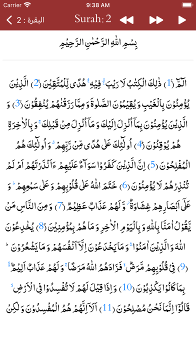 Tafseer ibn Kasser - Quran Screenshot