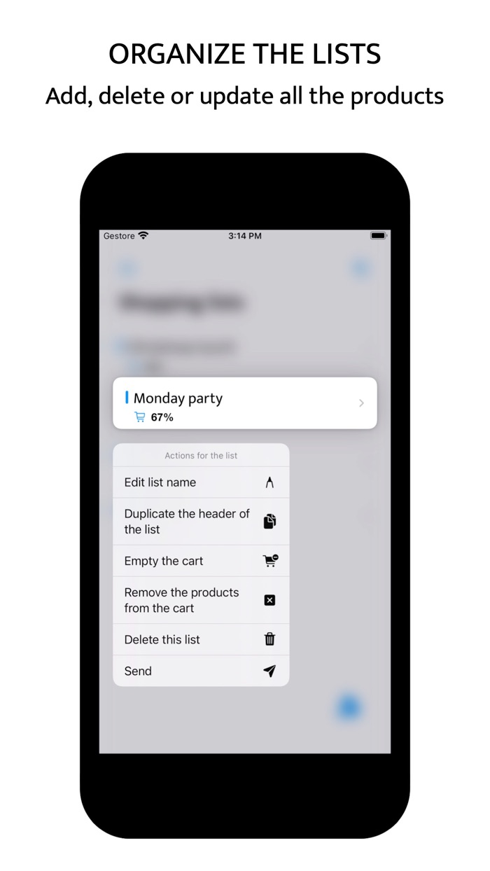 QuickList simple Shopping List