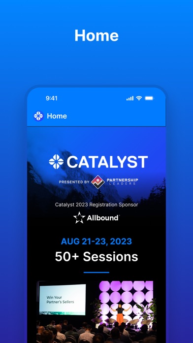 Catalyst Conference App Screenshot