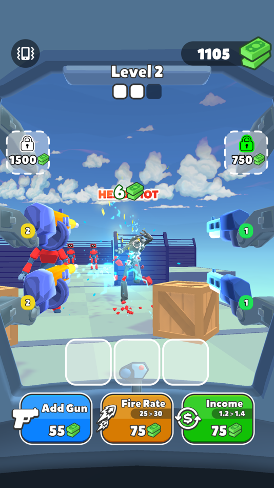 #8. Mecha Merge Assault (iOS) By: Ferhat Bicici