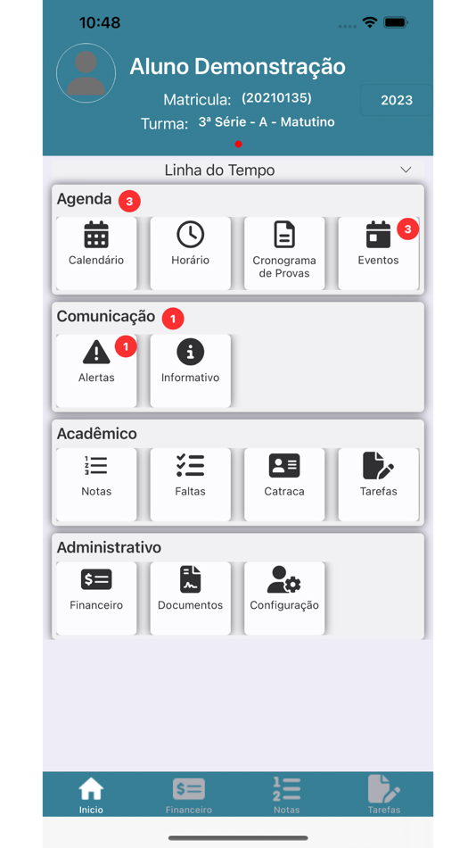 #2. Colégio Dinâmico Goiânia (iOS) Podle: L.V.D. SISTEMAS LTDA
