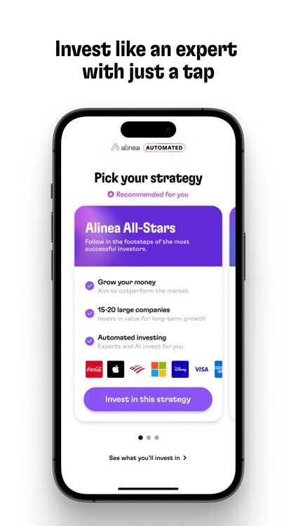 Alinea: Personalized Investing