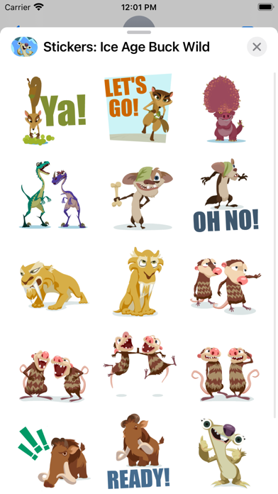 Stickers: Ice Age Buck Wild Screenshot