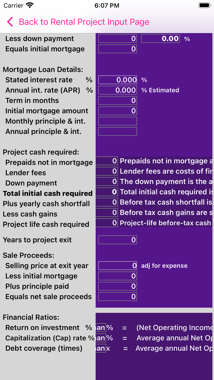 Real Estate Project Analysis