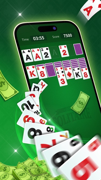 Solitaire Lucky Win Cash Screenshot