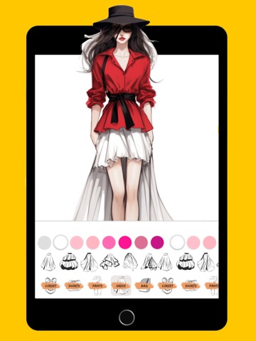 ファッションデザインドレスアップスケッチメイクアップのおすすめ画像2