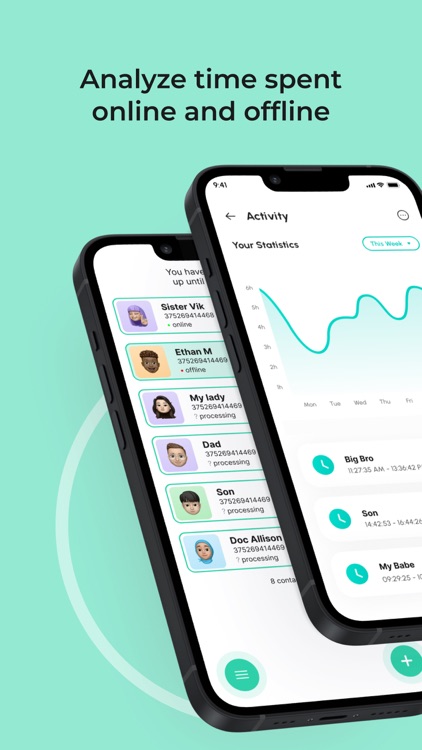 LastOnline Family Status Track