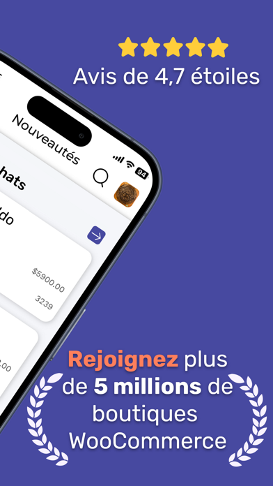 Screenshot #2 pour Woocer - WooCommerce Admin App