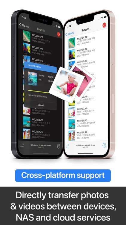 PhotoSync – transfer photos screenshot-4