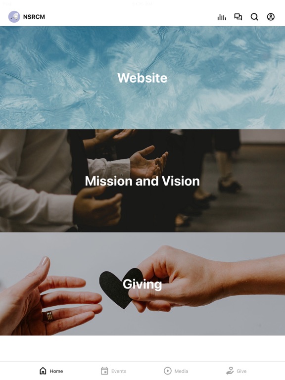 New Solid Rock Church Min. iPad screenshot 1 - Education app
