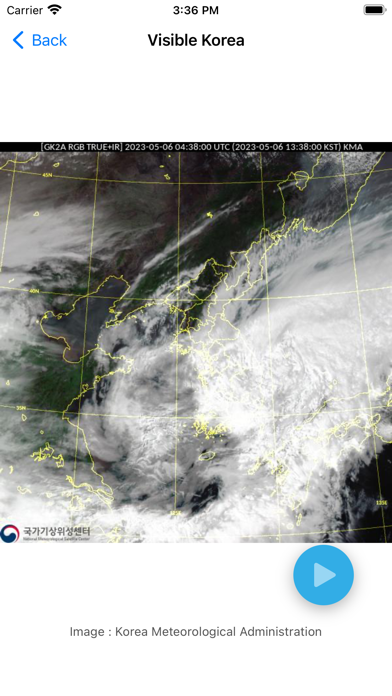 Weather Satellite Live Screenshot