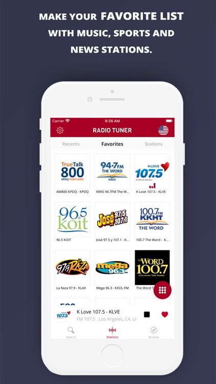 Radio Tuner - Radio App