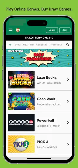 Game screenshot PA Lottery Official App apk