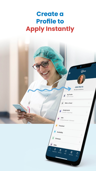 Amare – Travel Healthcare Jobs Screenshot