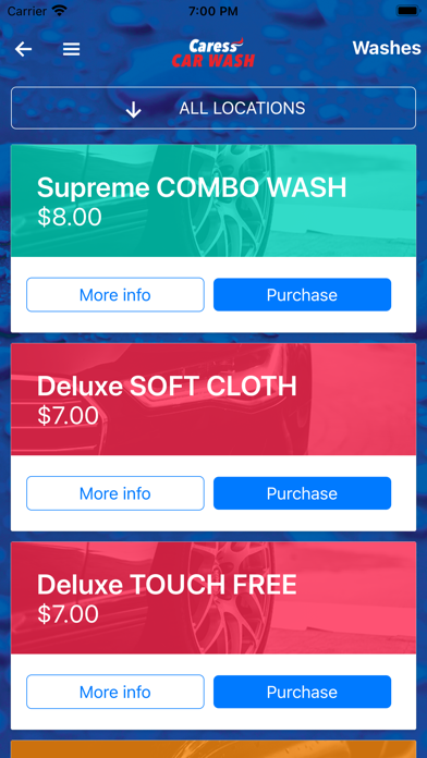 Caress Car Wash Screenshot