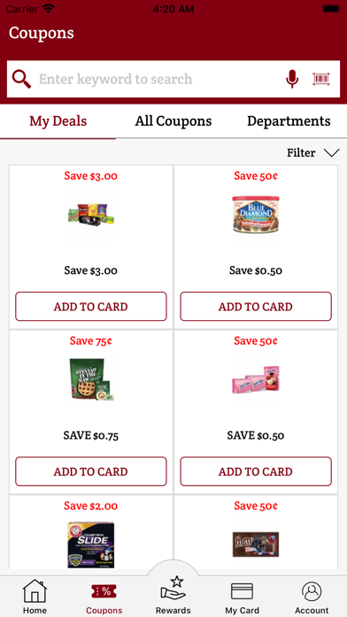 Handy Foods Screenshot