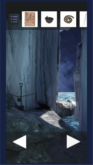 氷の孤島からの脱出 Screenshot