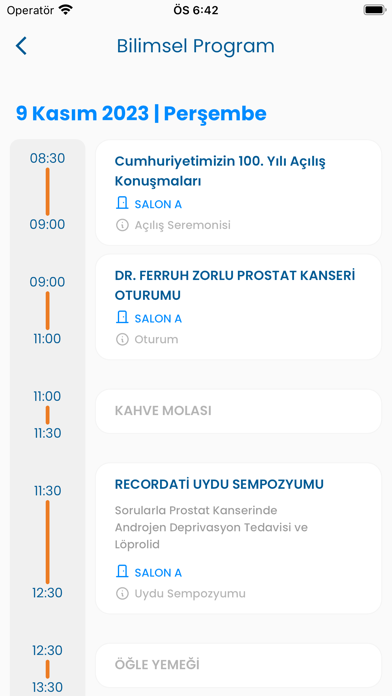 Üroonkoloji Kongresi 2023 Screenshot