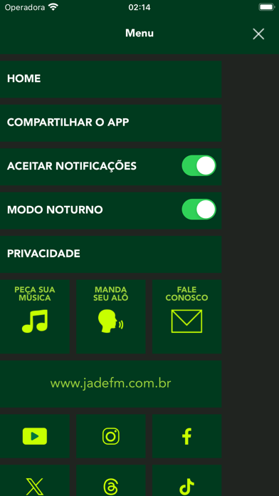 Jade FM Screenshot