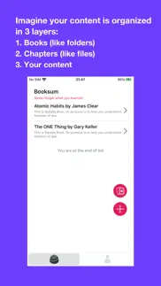 booksum: save your knowledge iphone screenshot 3