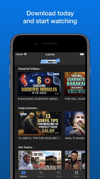 One Islam TV Screenshot
