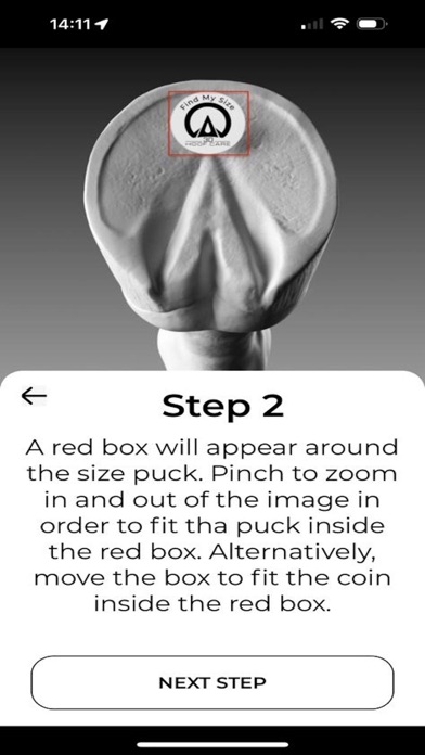 Screenshot 3 of Find My Size by 3DHoofCare App