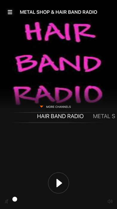 METAL SHOP & HAIR BAND RADIO Screenshot