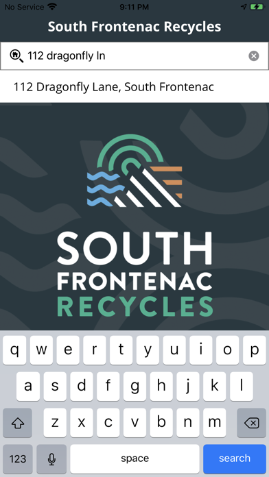 South Frontenac Recycles Screenshot