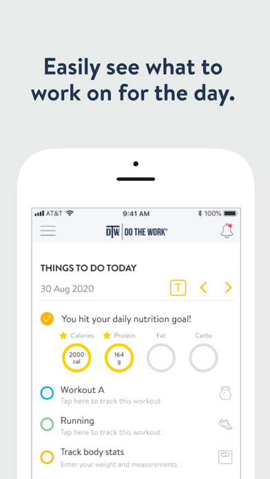 DO THE WORK Fitness Screenshot