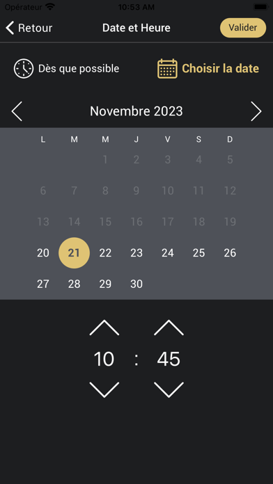 Corse VTC votre chauffeur VTC Screenshot