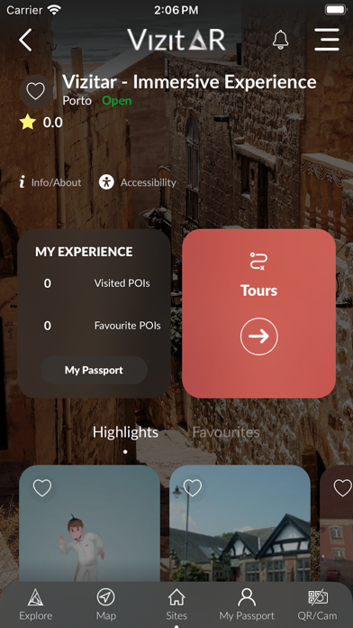VizitAR Marketplace Screenshot