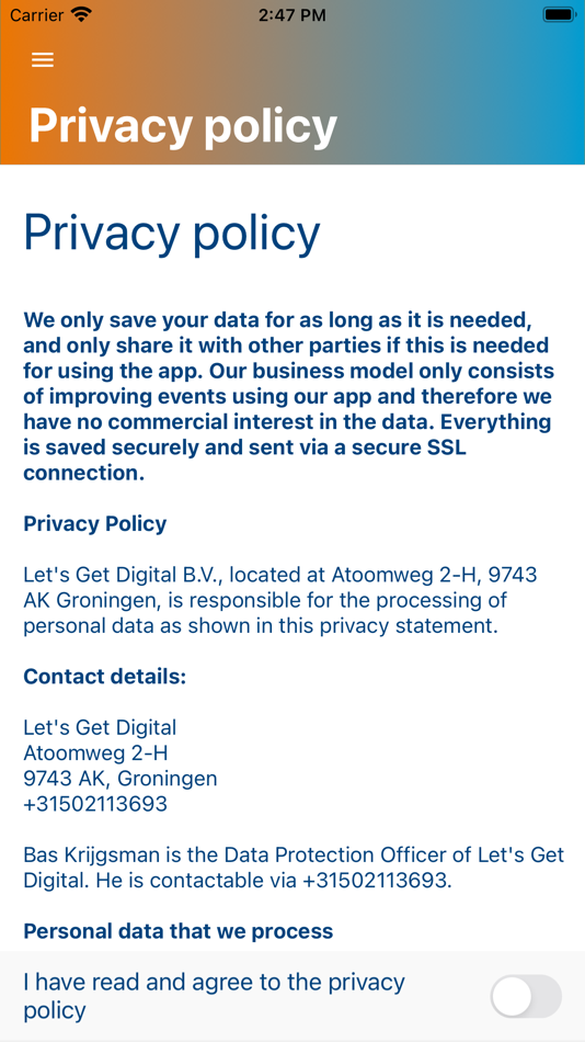 #3. ORCA2023 (iOS) Podle: Universiteit van Amsterdam