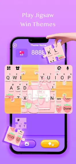 Game screenshot Jigsaw Keyboard-win Kika Theme mod apk