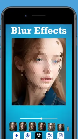 Game screenshot Blur Face - AI Photo Blur hack