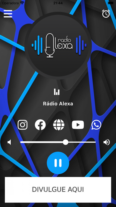 Rádio Alexa Screenshot