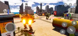 Game screenshot Flying Mecha Robot War Game 3D hack