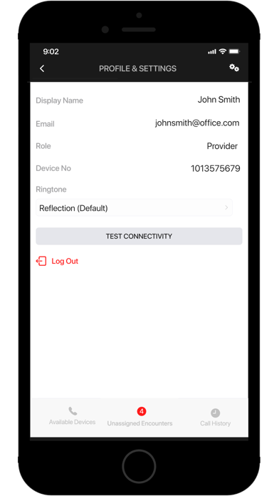 DPACC Telemedicine Provider Screenshot