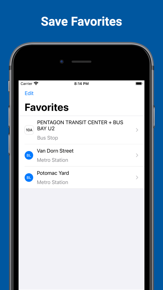 #7. DC Metro & Bus – Schedules (iOS) 由: ASN GROUP LLC