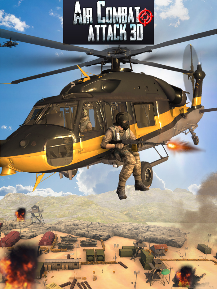 Air Combat Attack 3D War Games