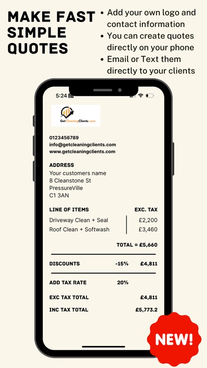 Pressure Washing Calculator screenshot-3