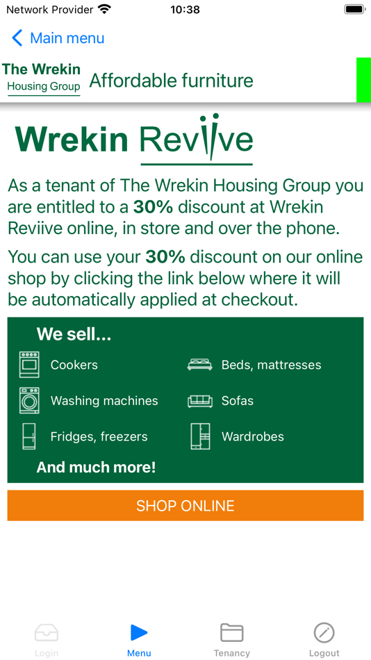 #5. MyWrekin (iOS) 由: The Wrekin Housing Group Limited
