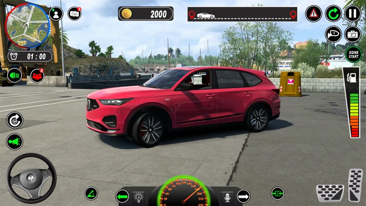 Modern Car Parking School Game